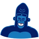 Harry Gorilla 스티커