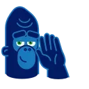 Harry Gorilla 스티커