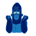 Harry Gorilla 스티커