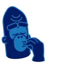Harry Gorilla 스티커