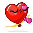 Helium Hearts 스티커