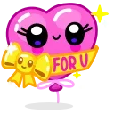 Helium Hearts 스티커