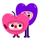 Hearty Hearts 스티커