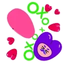 Hearty Hearts 스티커