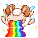 Lamby 스티커