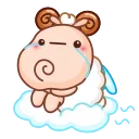 Lamby 스티커