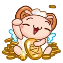 Lamby 스티커