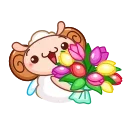 Lamby 스티커