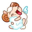 Lamby 스티커