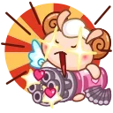 Lamby 스티커