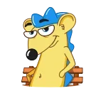 Ned the Hedgehog 스티커