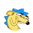 Ned the Hedgehog 스티커