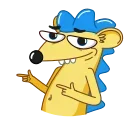 Ned the Hedgehog 스티커