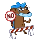 Ned the Hedgehog 스티커