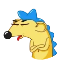 Ned the Hedgehog 스티커