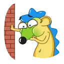 Ned the Hedgehog 스티커