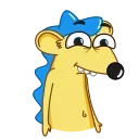 Ned the Hedgehog 스티커