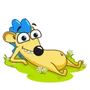 Ned the Hedgehog 스티커