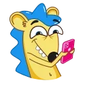 Ned the Hedgehog 스티커