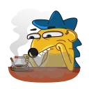 Ned the Hedgehog 스티커