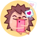 Hedgehoge 스티커