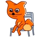 High Fox 스티커