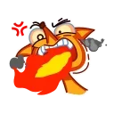 High Fox 스티커