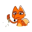 High Fox 스티커