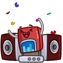 Home Electronics 스티커