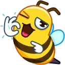 Bee 스티커
