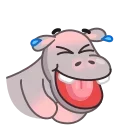 Hopper the Hippo 스티커
