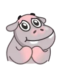 Hopper the Hippo 스티커