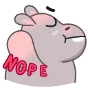 Hopper the Hippo 스티커