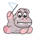 Hopper the Hippo 스티커