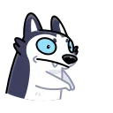 Siberian Husky 스티커