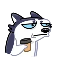 Siberian Husky 스티커