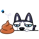 Siberian Husky 스티커