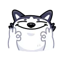 Siberian Husky 스티커