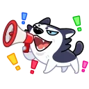 Siberian Husky 스티커