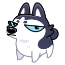 Siberian Husky 스티커