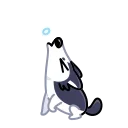 Siberian Husky 스티커