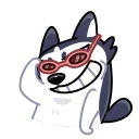 Siberian Husky 스티커