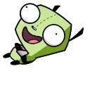 Invader Zim 스티커