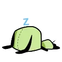 Invader Zim 스티커