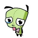 Invader Zim 스티커