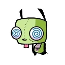 Invader Zim 스티커