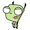 Invader Zim 스티커
