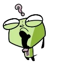 Invader Zim 스티커