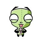 Invader Zim 스티커