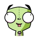 Invader Zim 스티커